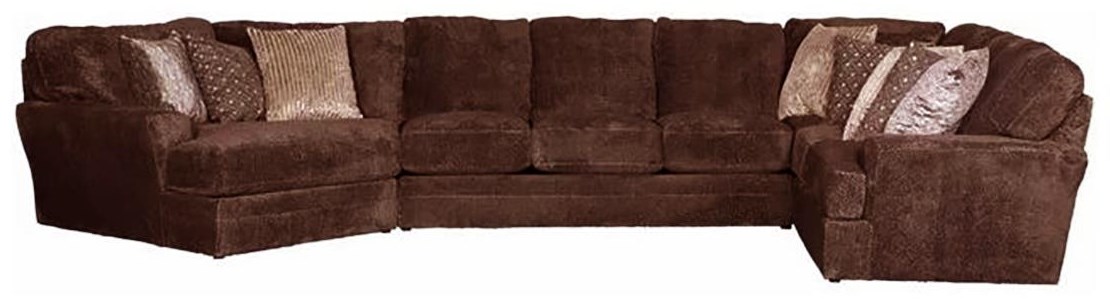 Mammoth 3 piece sectional top with raf chaise